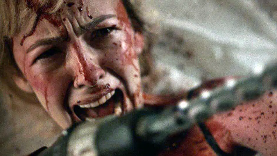 Imagen de la película Rastro de sangre, dirigida por Colin Minihan en 2016. Género: Zombis