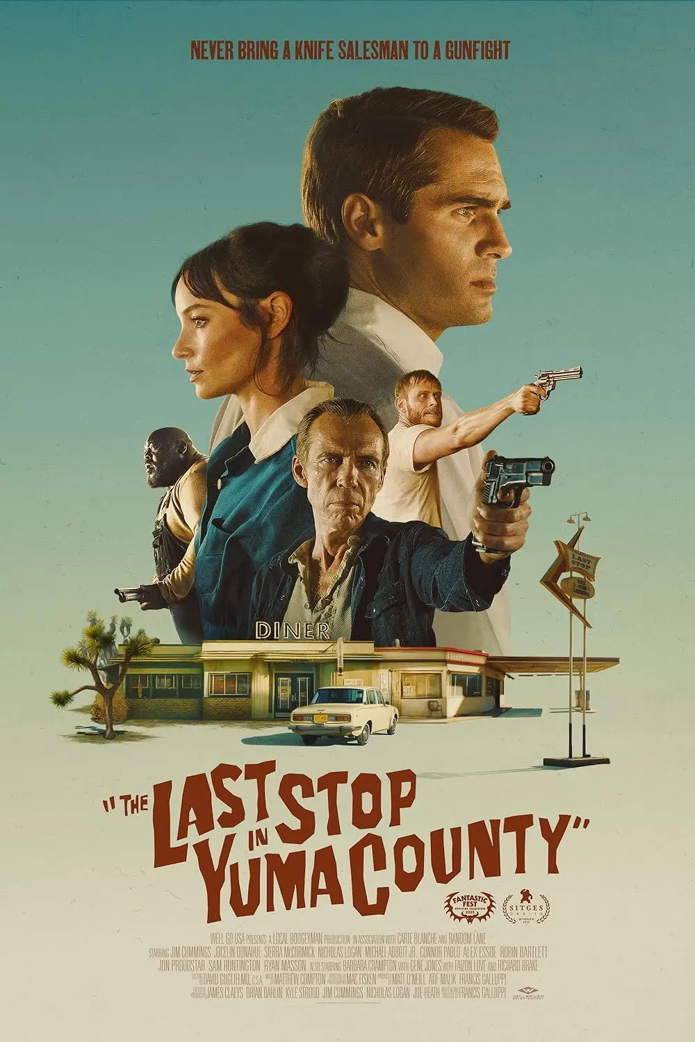 Poster de la película The last stop in Yuma County