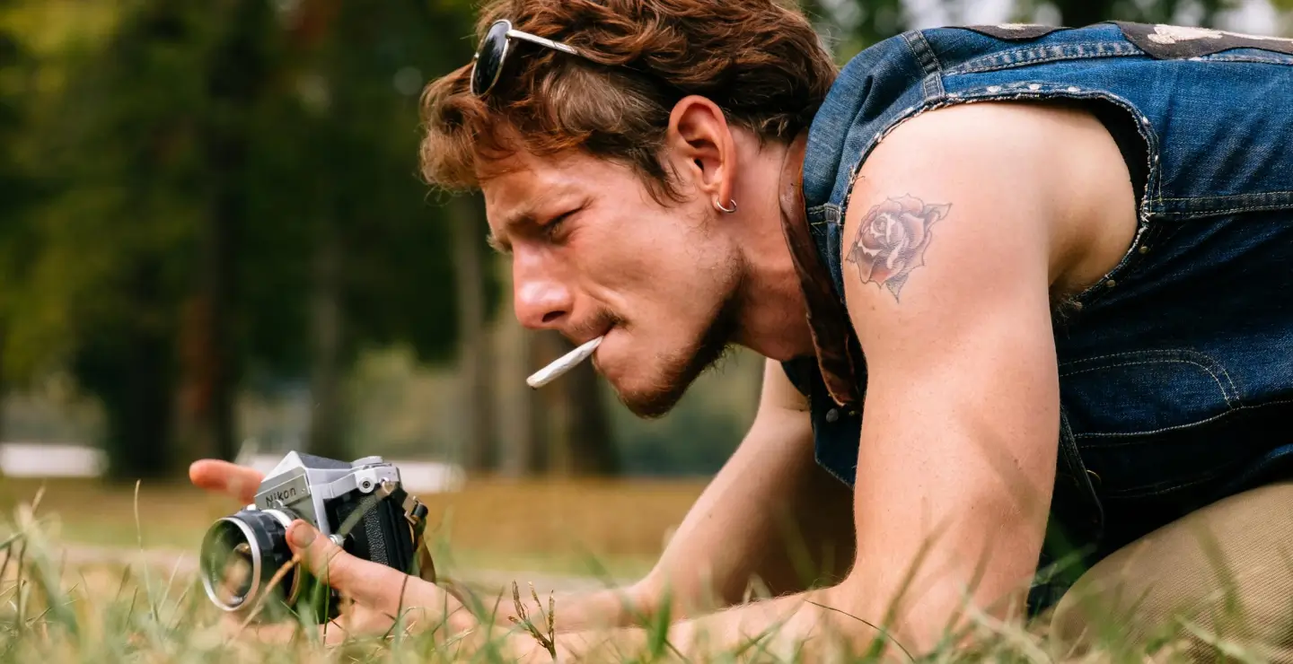 Imagen de la película Bikeriders. La ley del asfalto