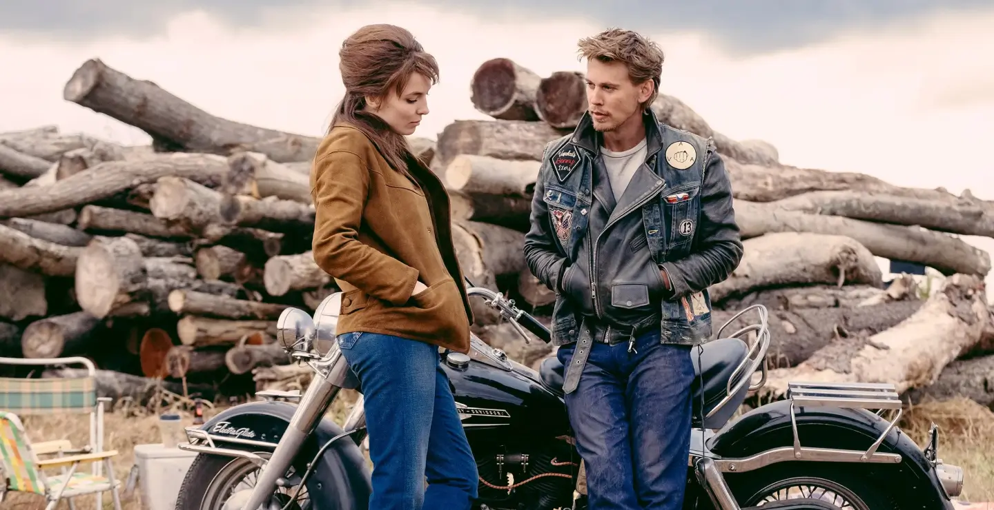 Imagen de la película Bikeriders. La ley del asfalto