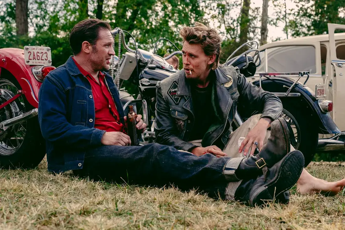 Imagen de la película Bikeriders. La ley del asfalto