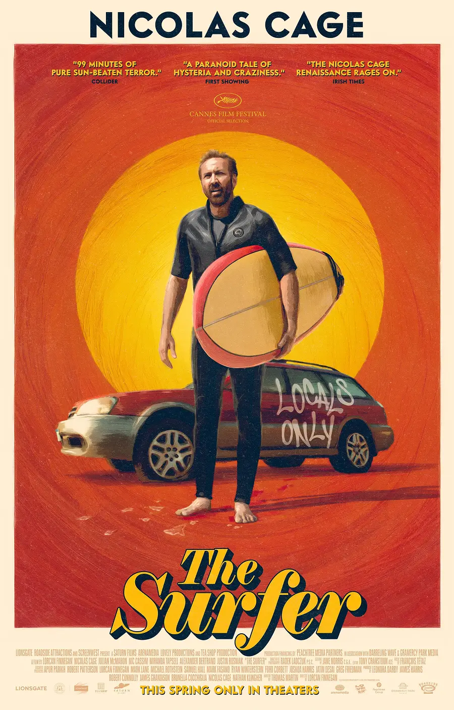 Poster de la película The Surfer