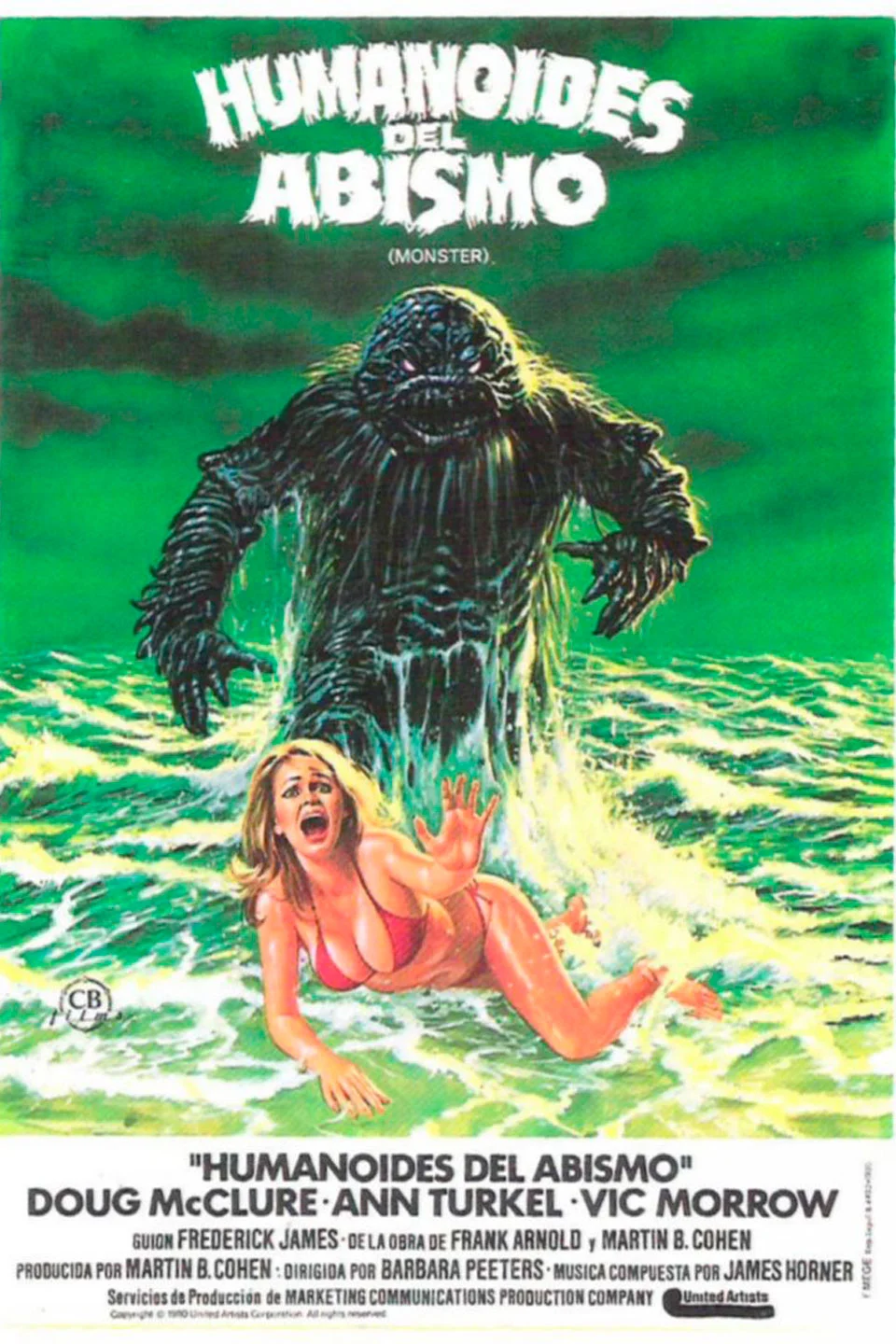 Poster de la película Humanoides del abismo