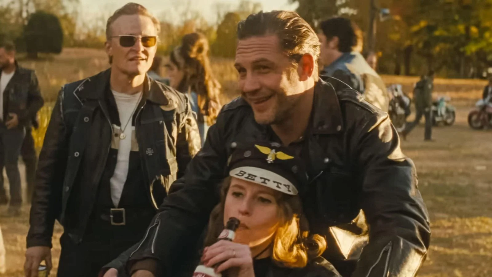 Imagen de la película Bikeriders. La ley del asfalto