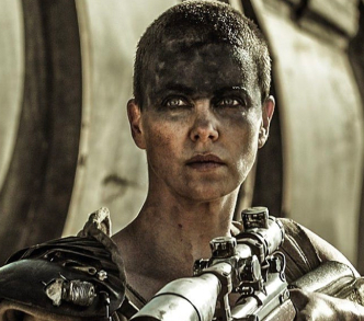 Charlize Theron en Mad Max Furia en la carretera